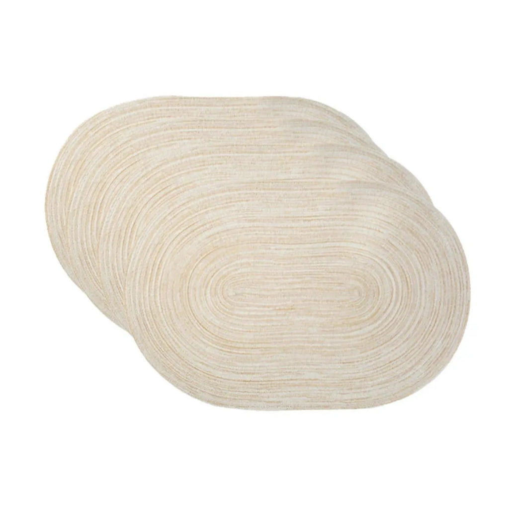 Braided Oval Placemats: Timeless Elegance for Your Table