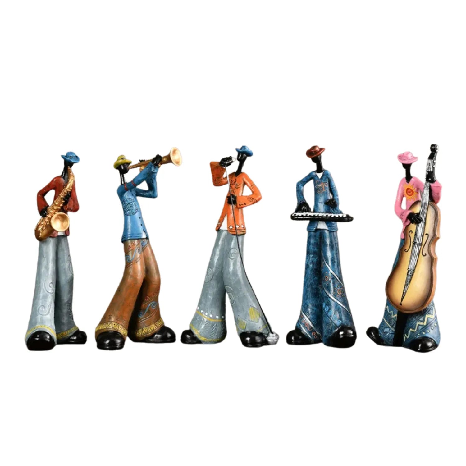 Timeless Melody: A Resin Musical Instrument Sculpture