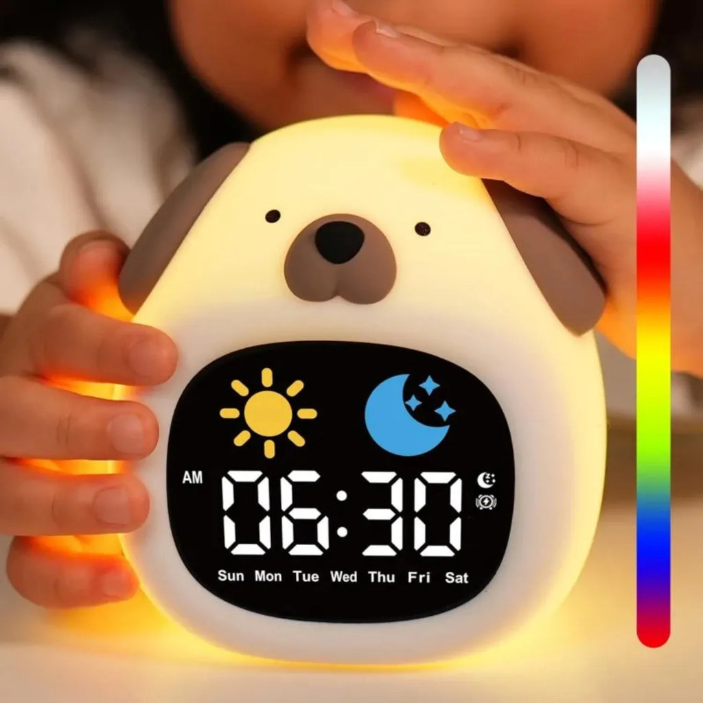 Pup-Perfect | The Puppy-Shaped Kids' Alarm Clock