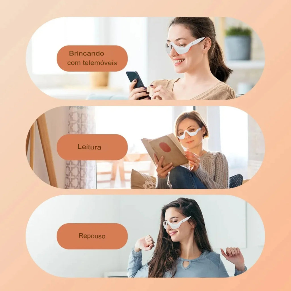 Massagem 3D para Olhos: Olheiras e Fadiga Nunca Mais!