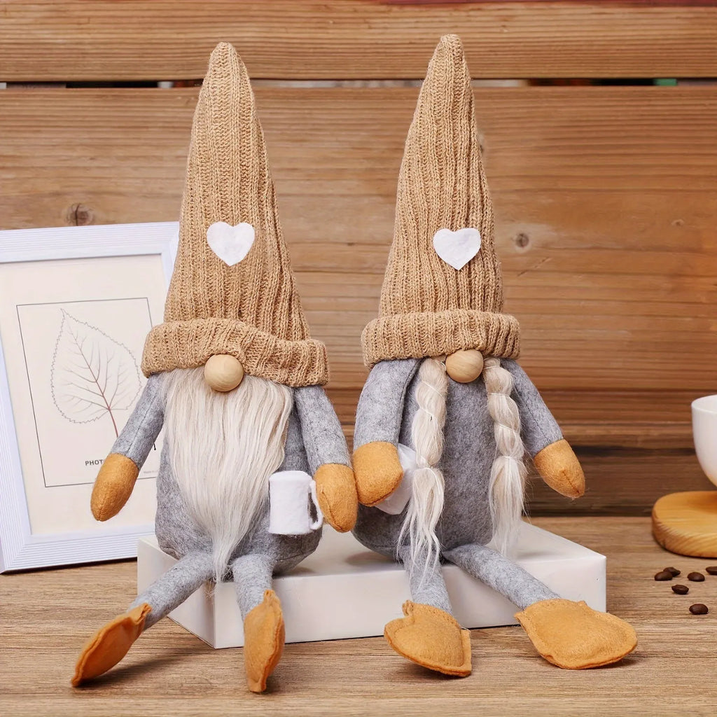 Handmade Gnome Figurine: A Charming Accent for Your Home