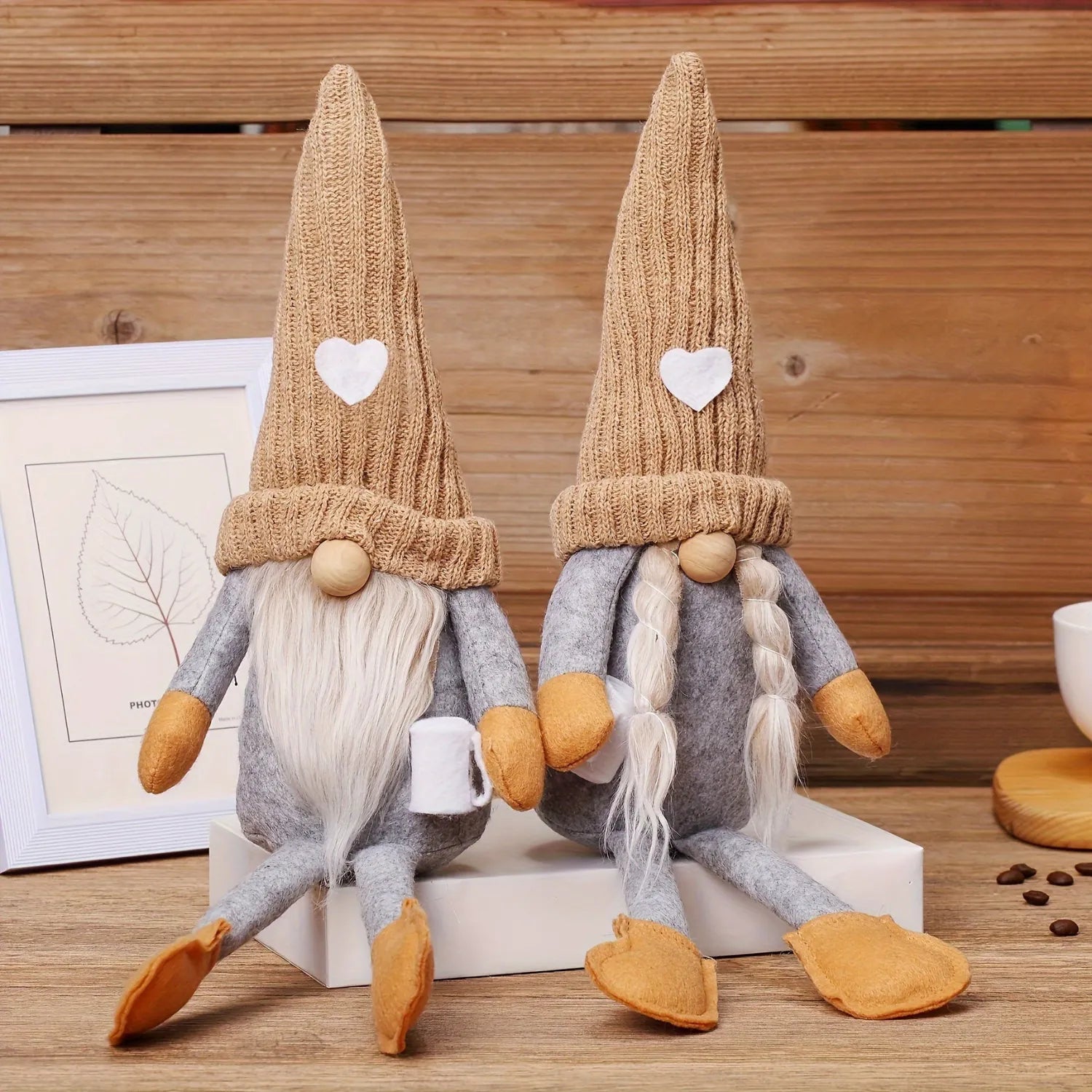 Handmade Gnome Figurine: A Charming Accent for Your Home