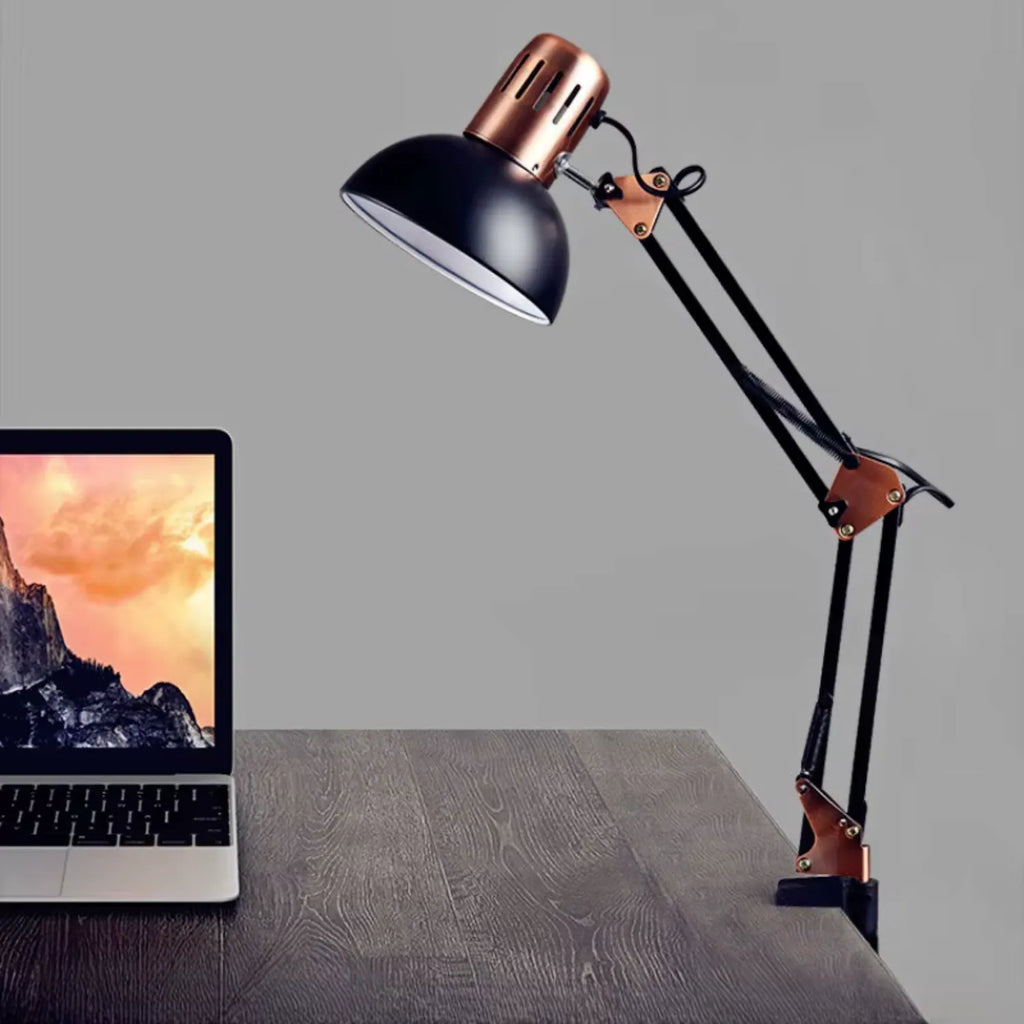 Industrial Swing Arm Lamp: Your Versatile Desk & Reading Light