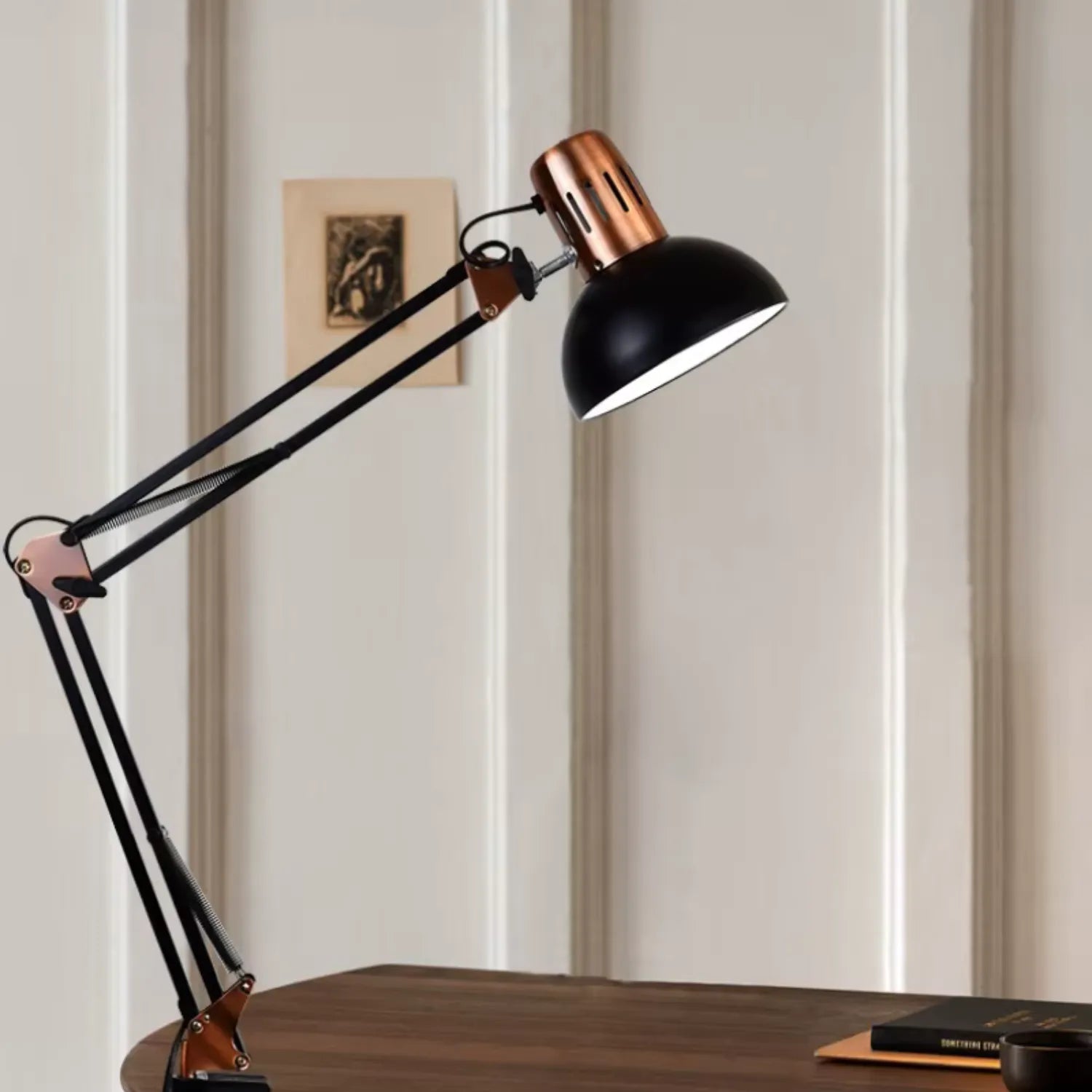 Industrial Swing Arm Lamp: Your Versatile Desk & Reading Light