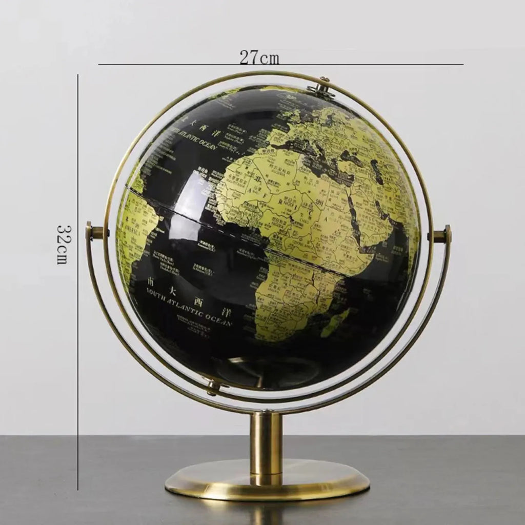 The World at Your Fingertips | A Retro Map Globe for Home &amp; Office