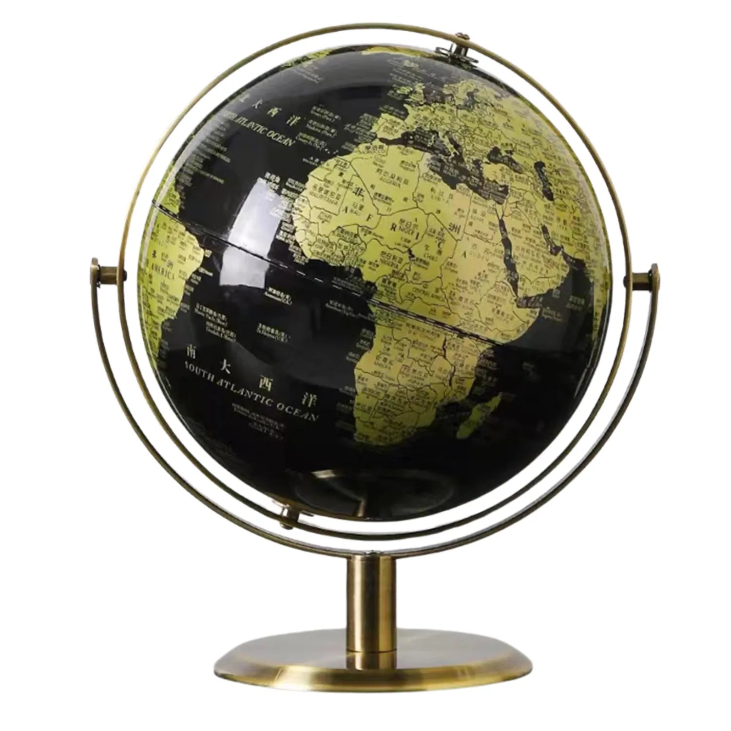 The World at Your Fingertips | A Retro Map Globe for Home &amp; Office