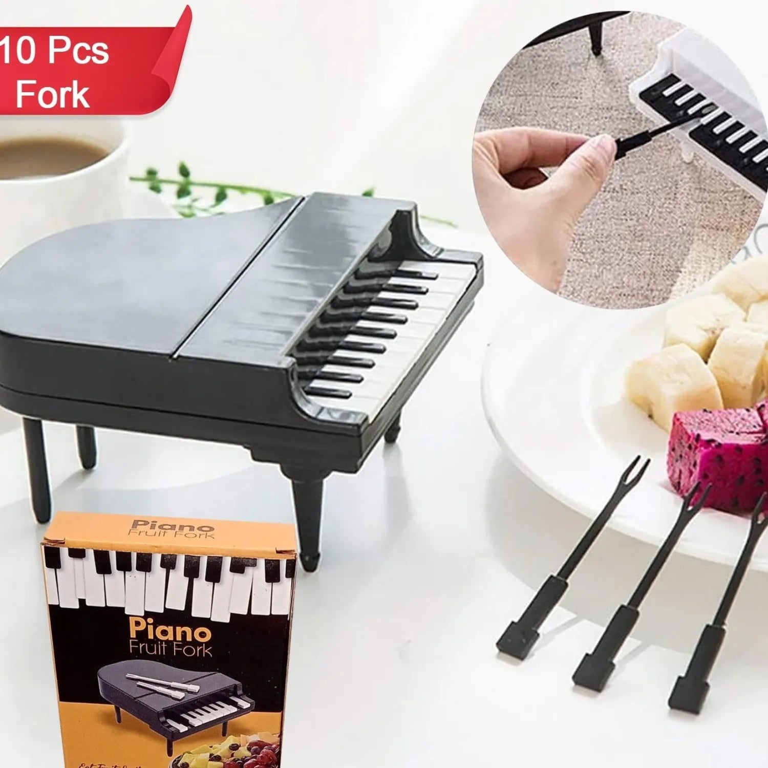 Piano Keyboard Fruit Fork: An Elegant Touch to Your Table