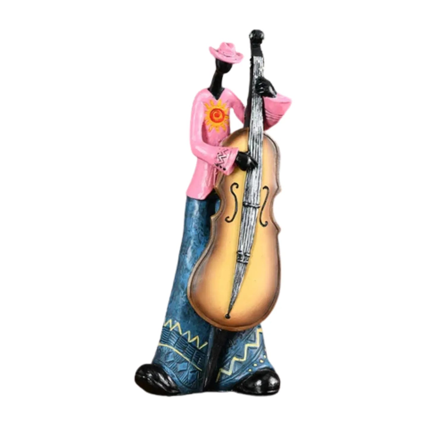 Timeless Melody: A Resin Musical Instrument Sculpture