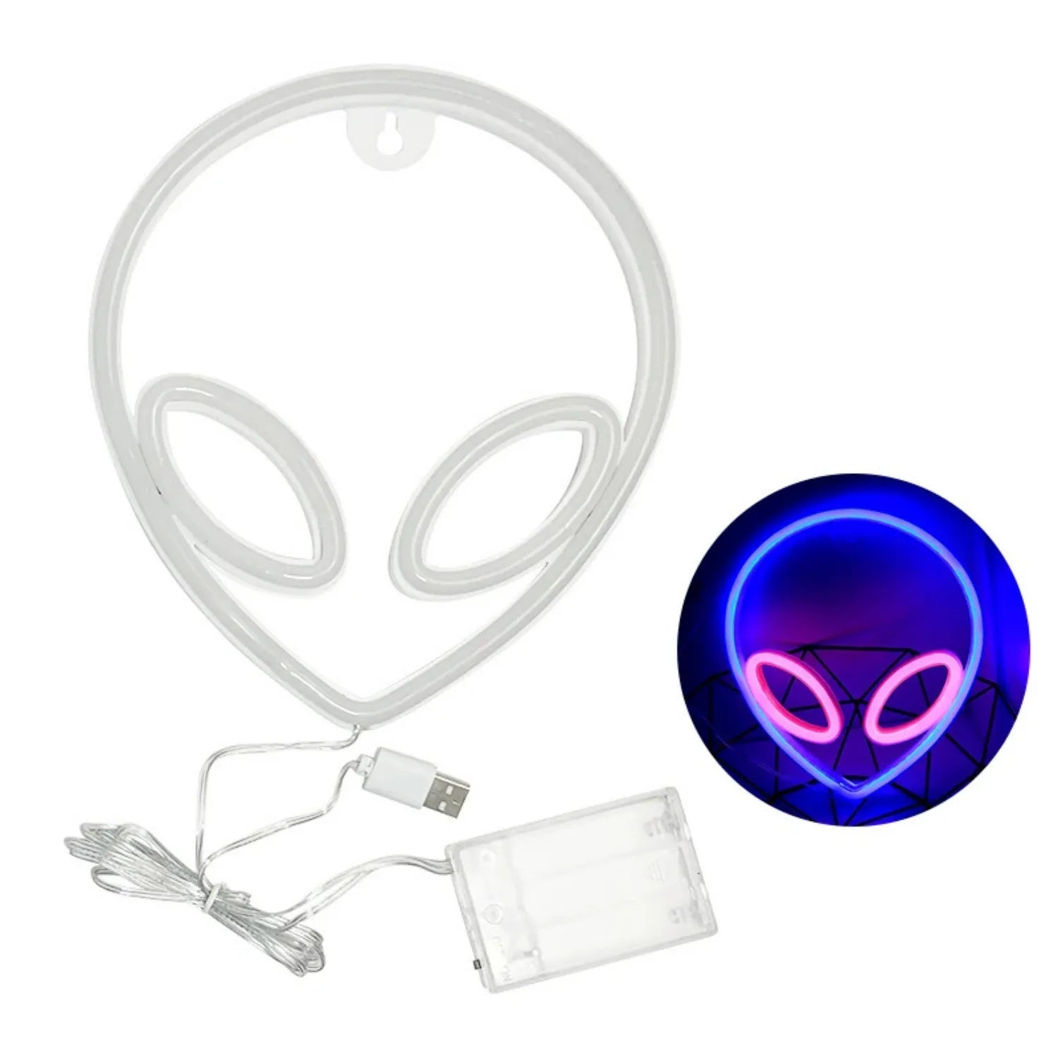 Cosmic Glow: Alien LED Neon Sign