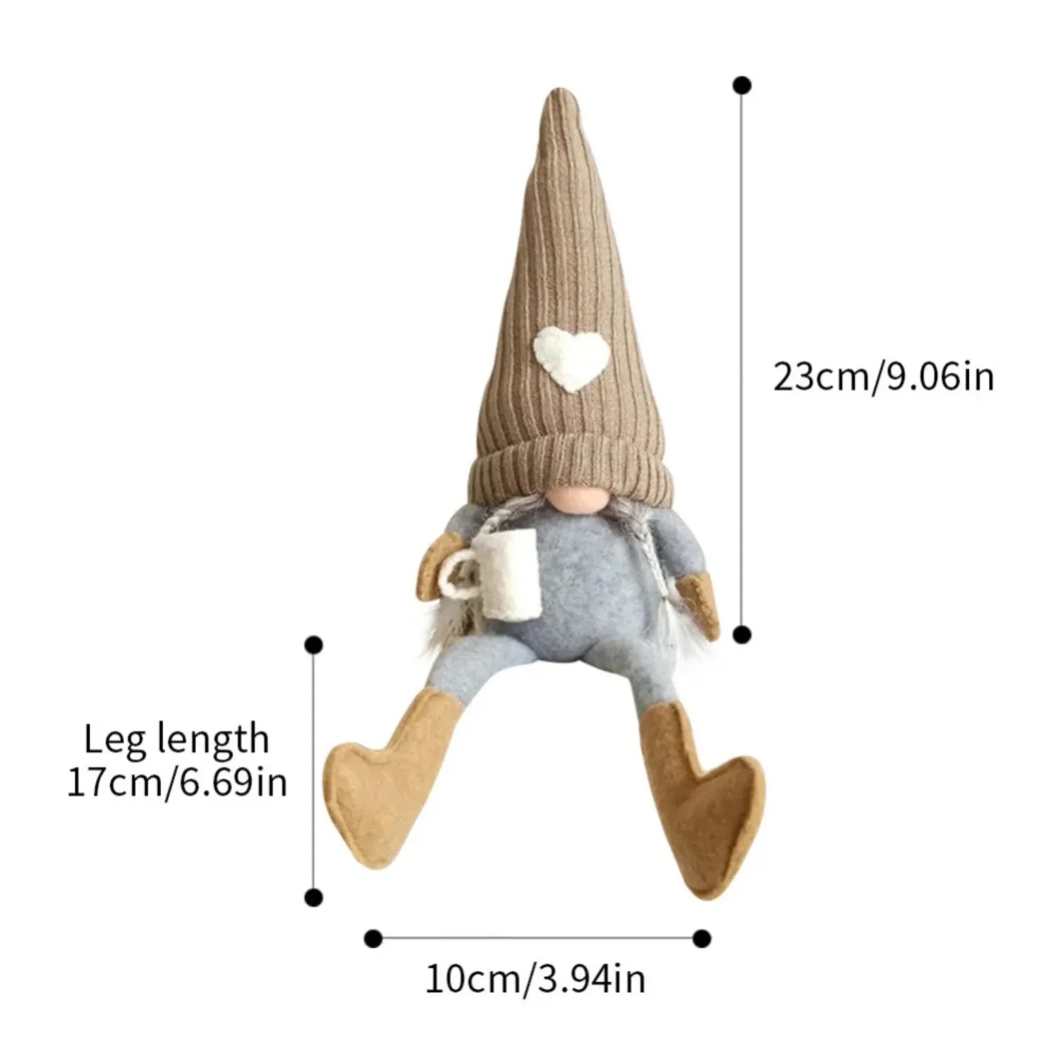 Handmade Gnome Figurine: A Charming Accent for Your Home