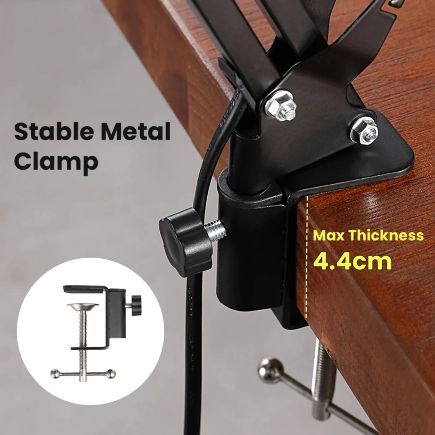 Industrial Swing Arm Lamp: Your Versatile Desk & Reading Light