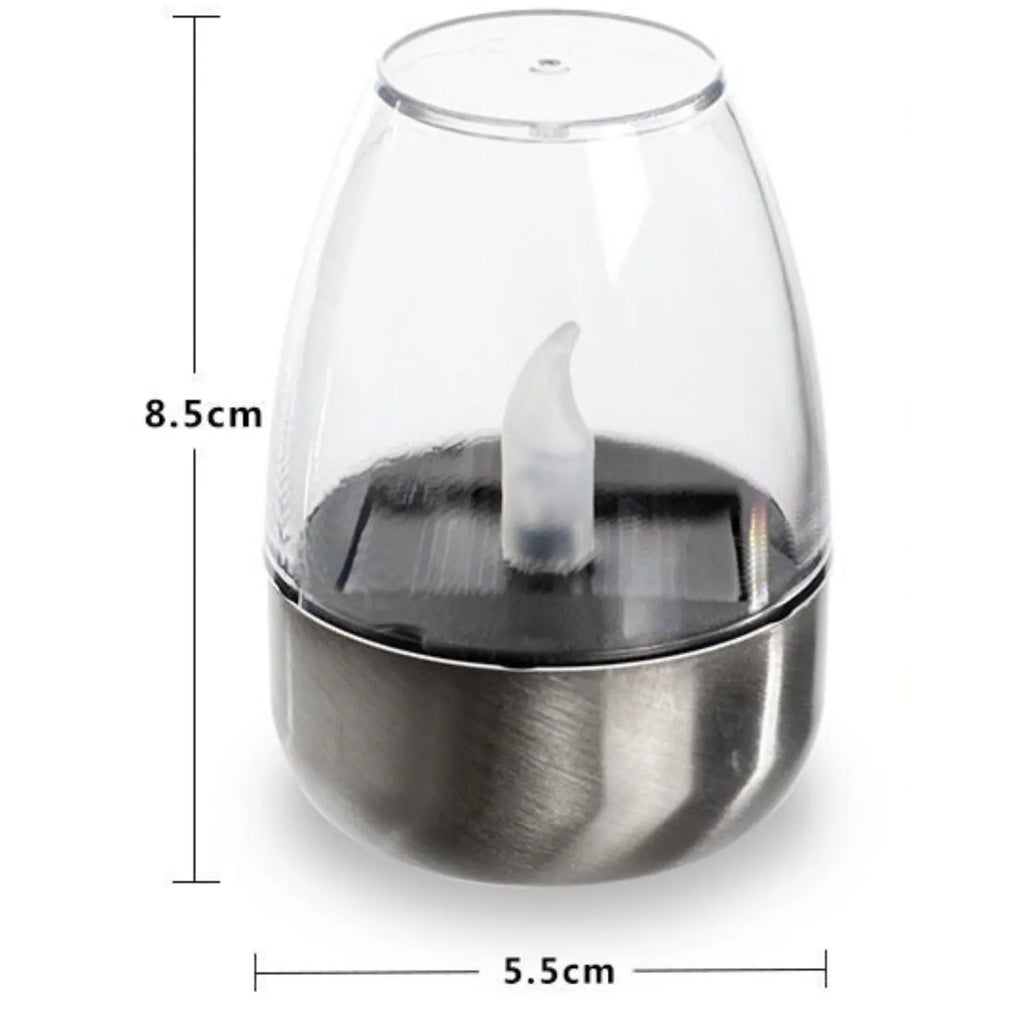 Solar Candle Lamp: A Timeless Glow for Your Garden