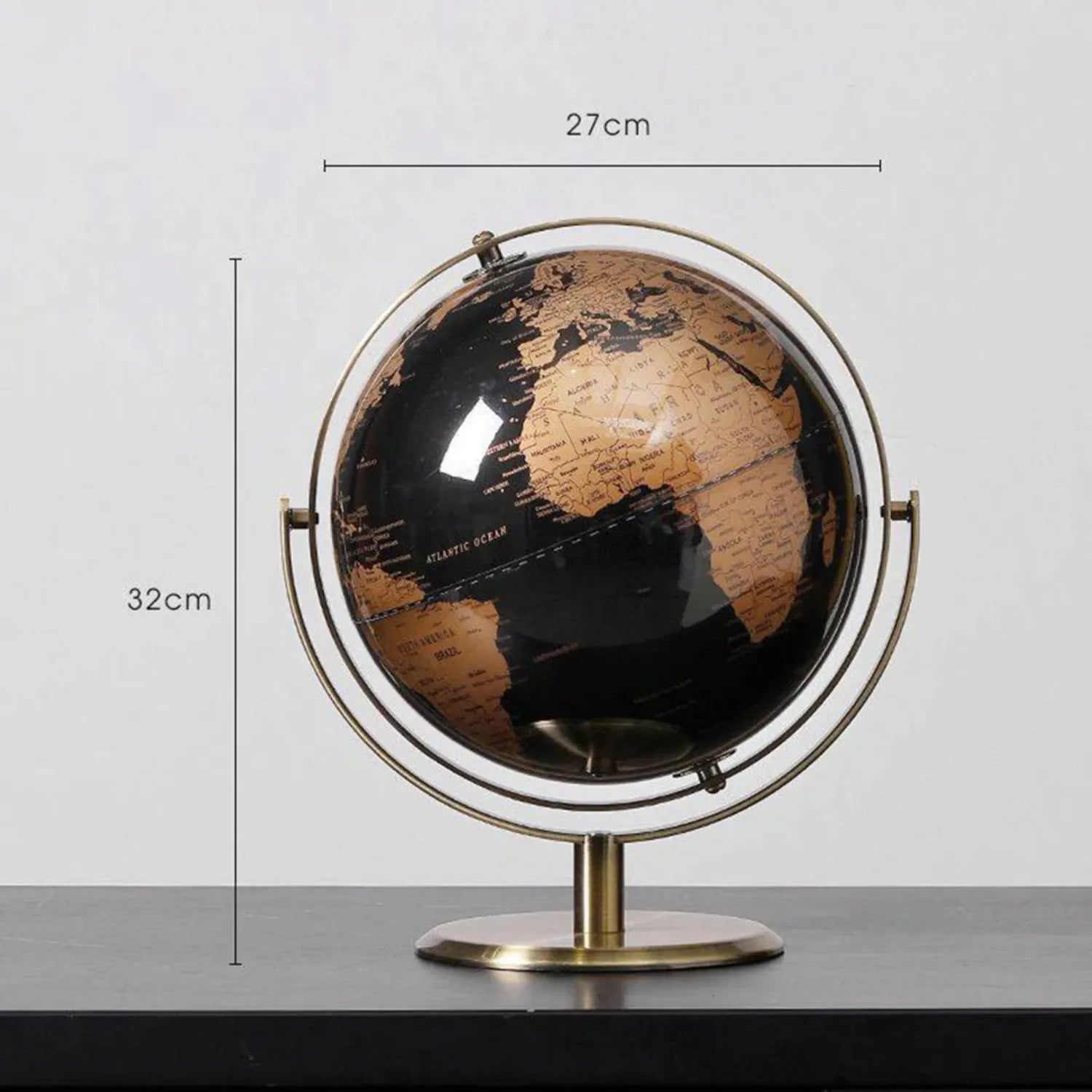 The World at Your Fingertips | A Retro Map Globe for Home &amp; Office