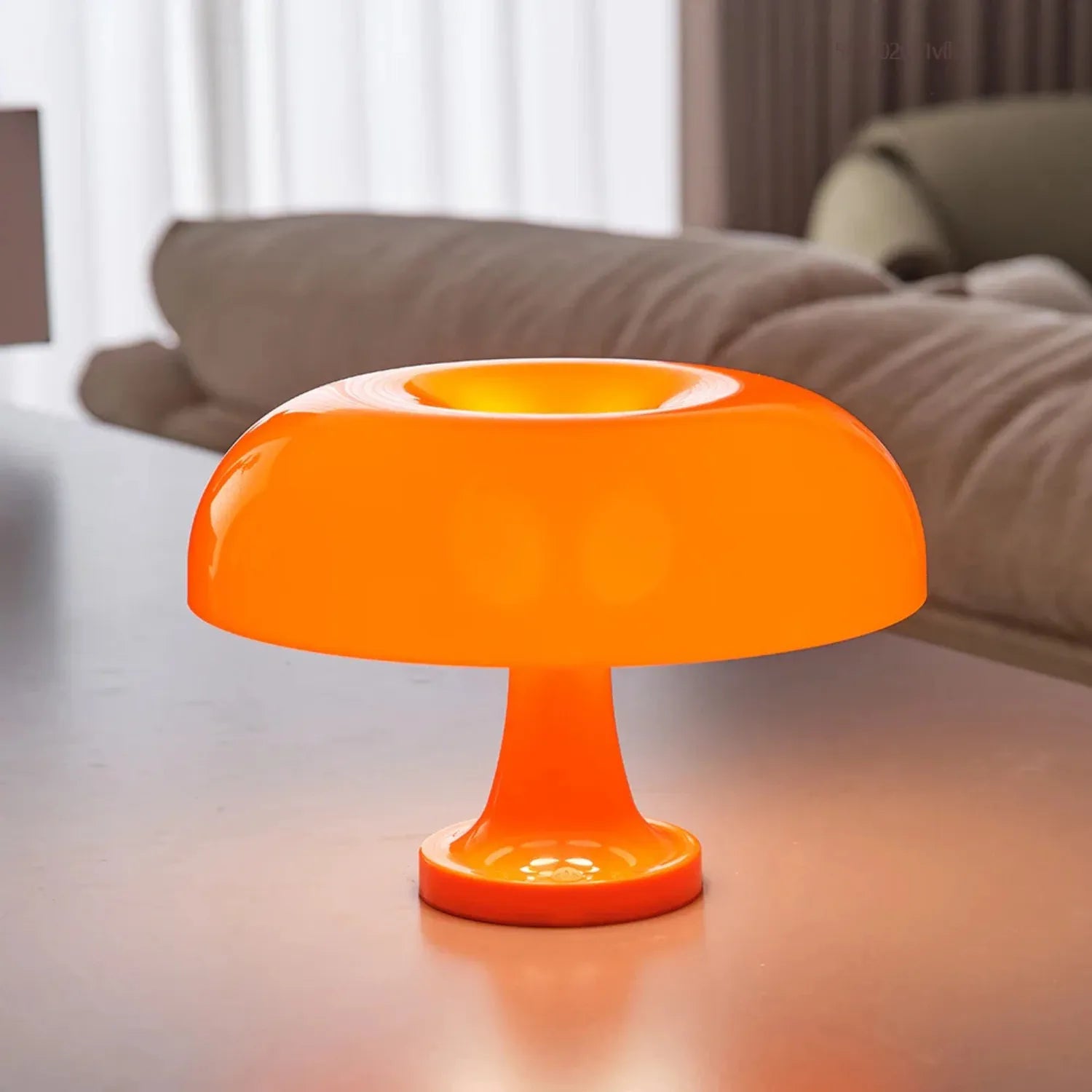 The Danish Modern Mushroom Lamp: A Cordless Accent Light