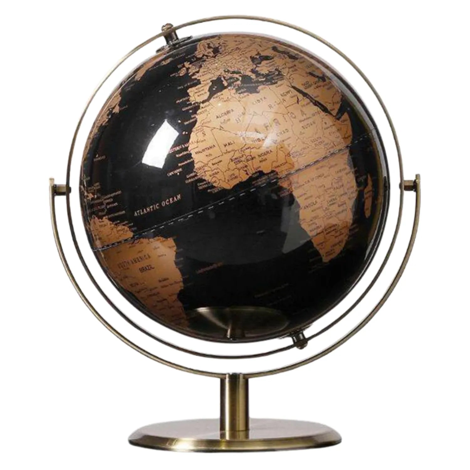 The World at Your Fingertips | A Retro Map Globe for Home &amp; Office