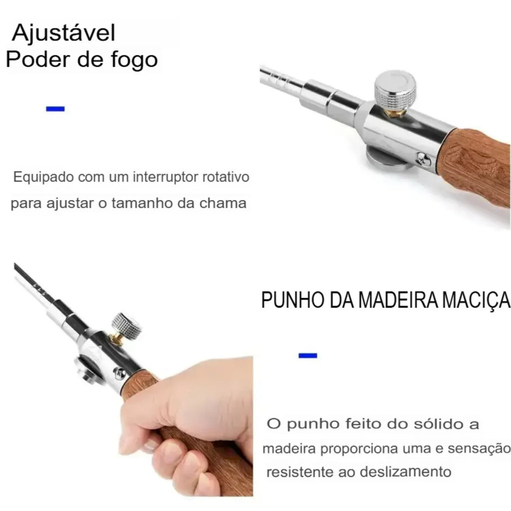 Acendedor Longo para Camping | Praticidade e Segurança