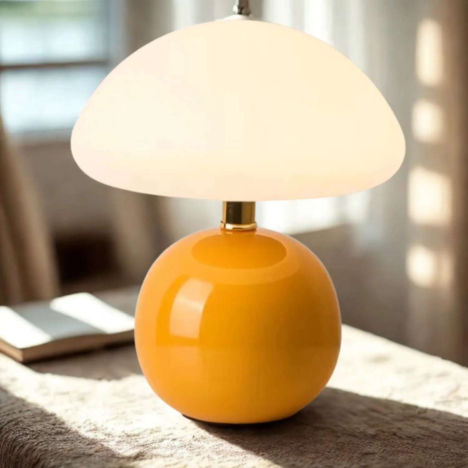 The Mushroom Lamp: A Timeless Ceramic Light for Your Home