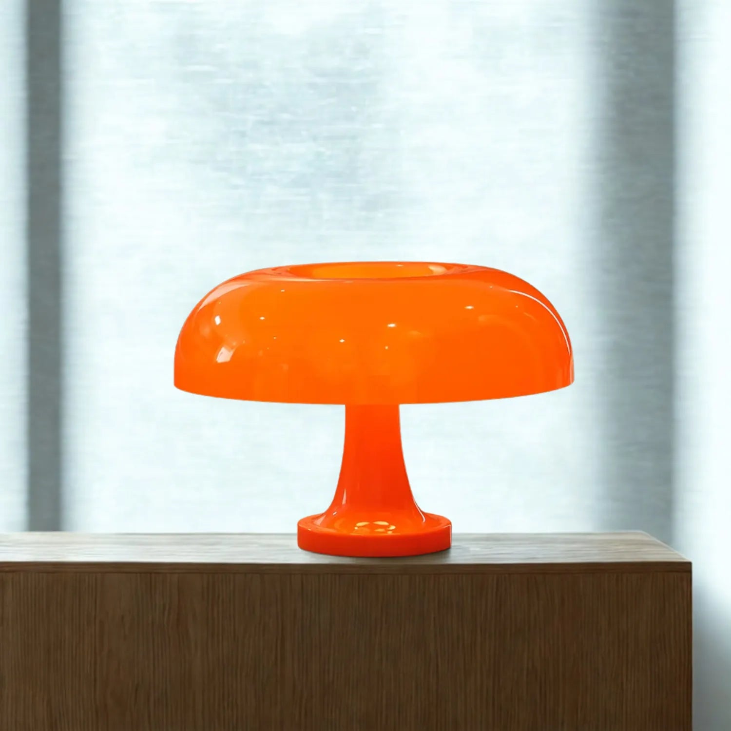 The Danish Modern Mushroom Lamp: A Cordless Accent Light