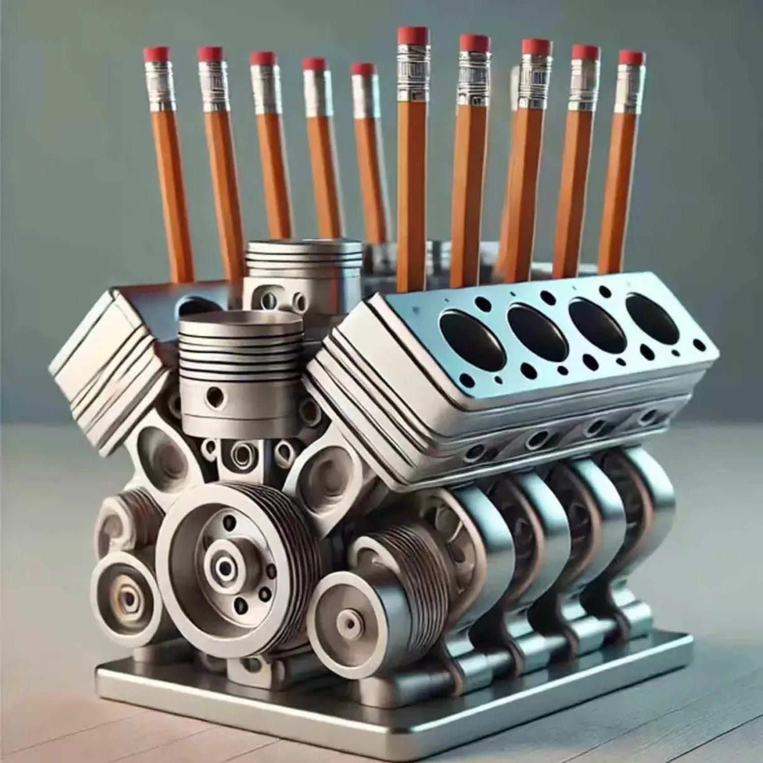 V8 Engine Desk Organizer: Your Desk’s New Horsepower