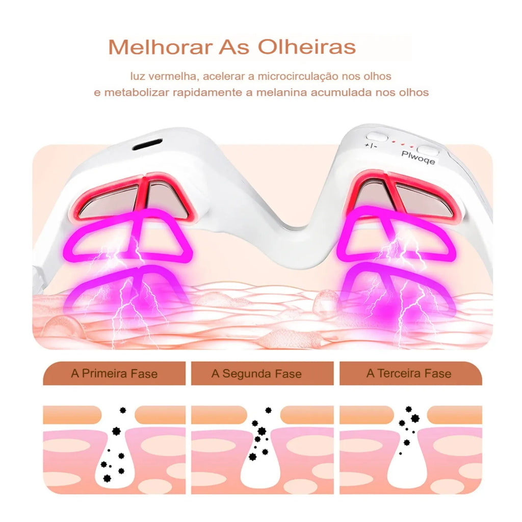 Massagem 3D para Olhos: Olheiras e Fadiga Nunca Mais!