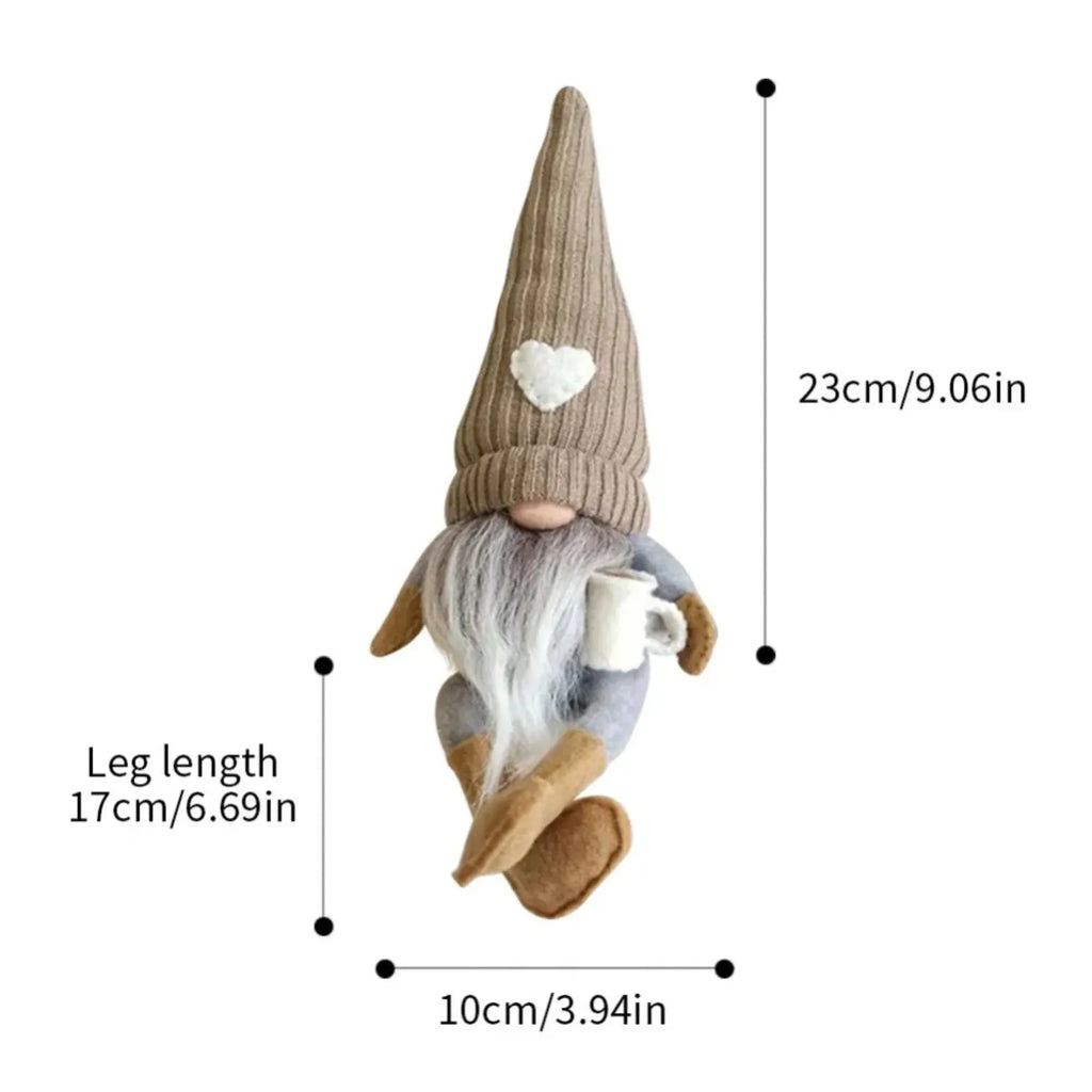 Handmade Gnome Figurine: A Charming Accent for Your Home