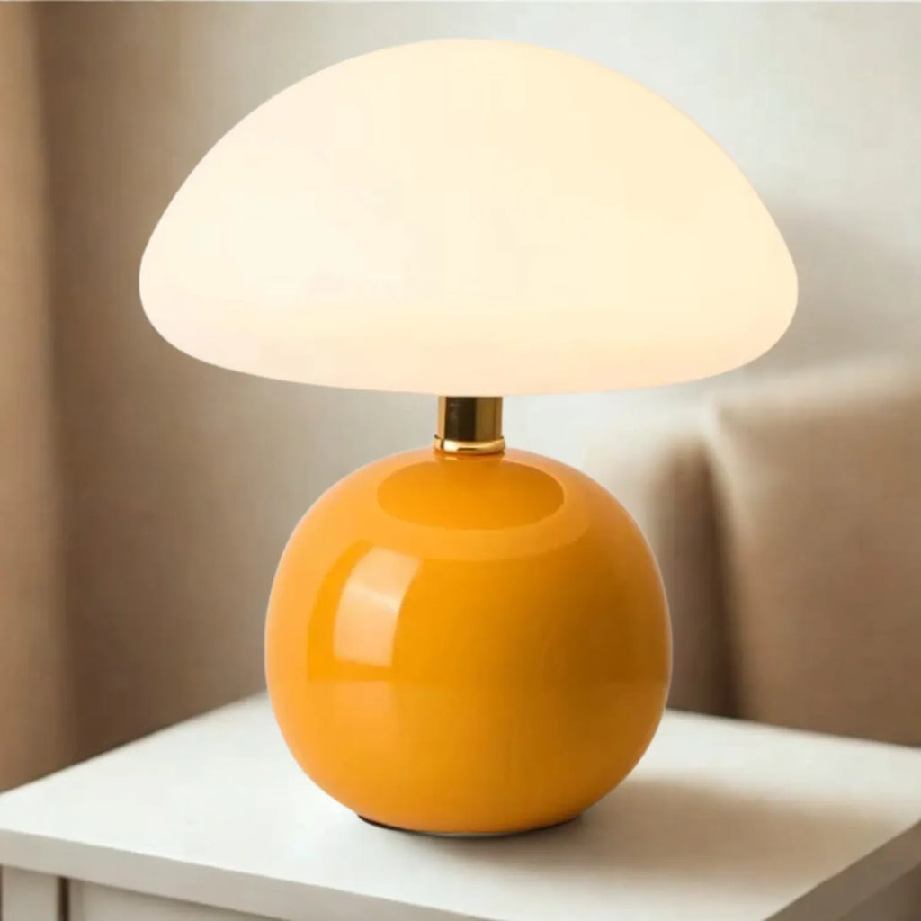 The Mushroom Lamp: A Timeless Ceramic Light for Your Home