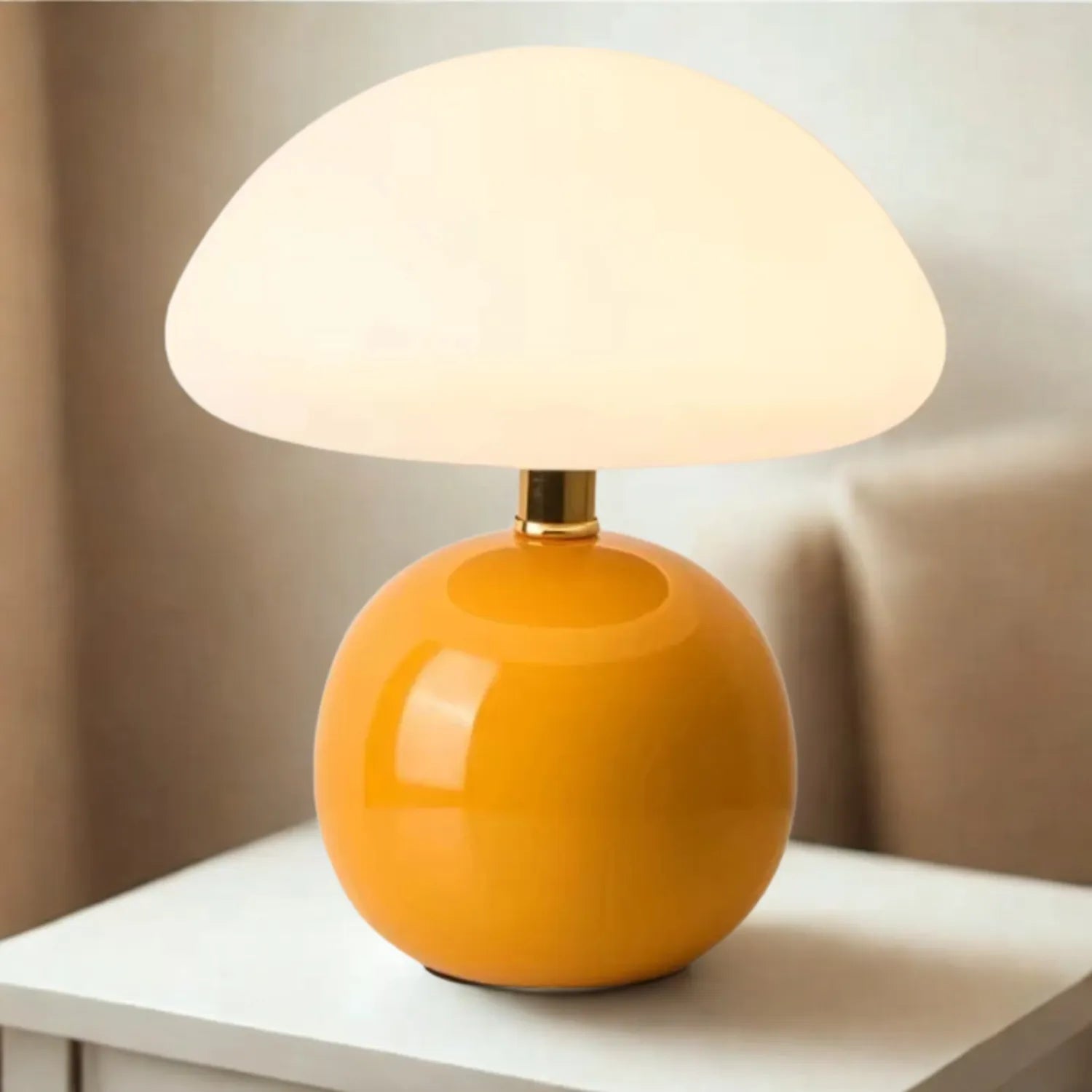 The Mushroom Lamp: A Timeless Ceramic Light for Your Home