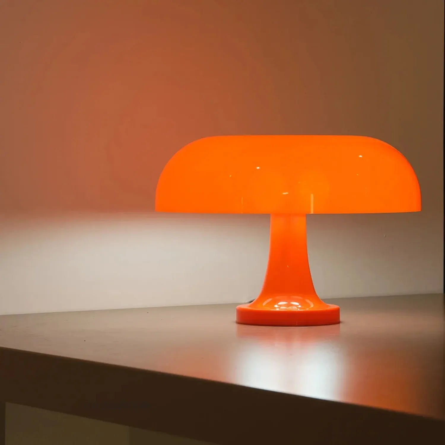 The Danish Modern Mushroom Lamp: A Cordless Accent Light