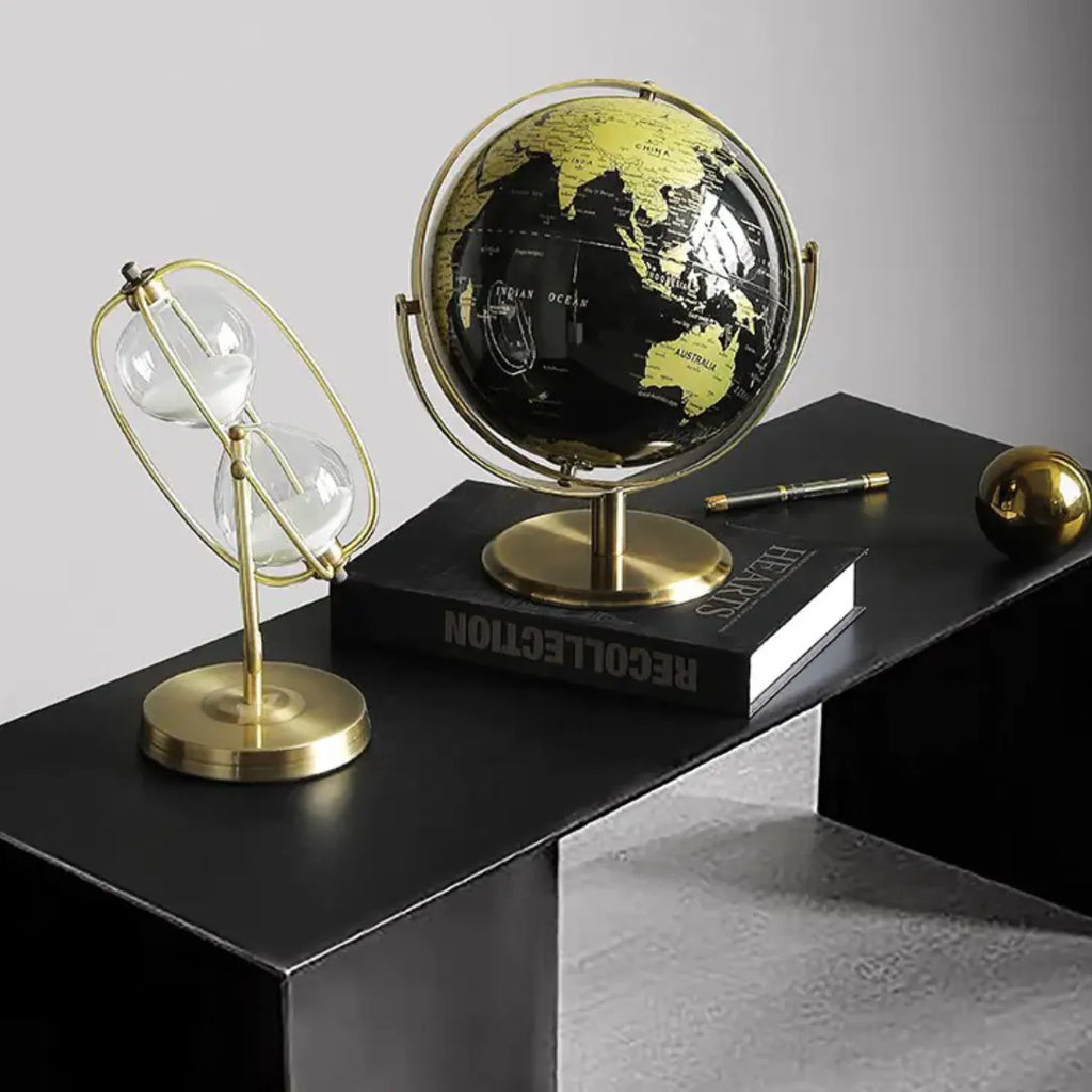 The World at Your Fingertips | A Retro Map Globe for Home &amp; Office