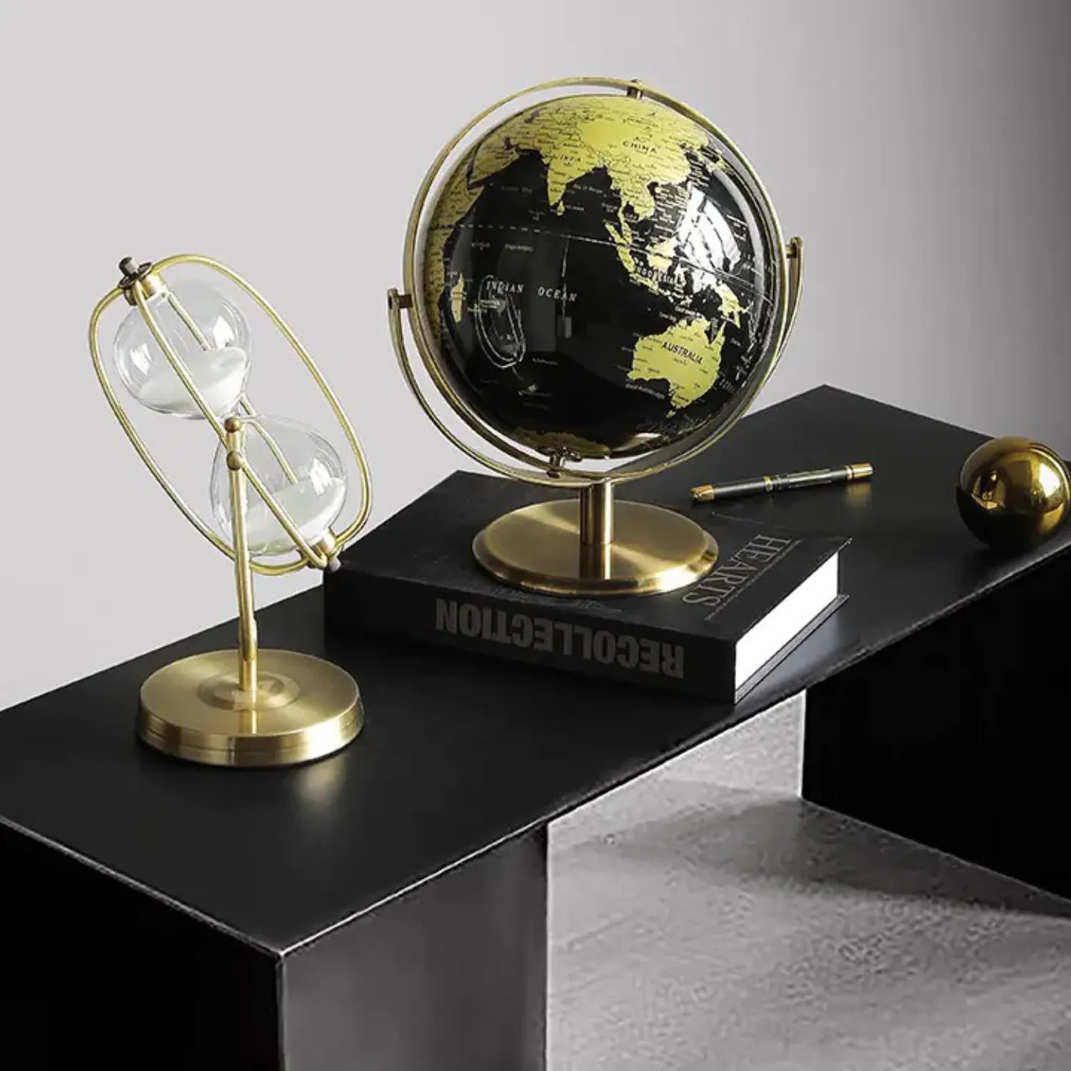 The World at Your Fingertips | A Retro Map Globe for Home &amp; Office