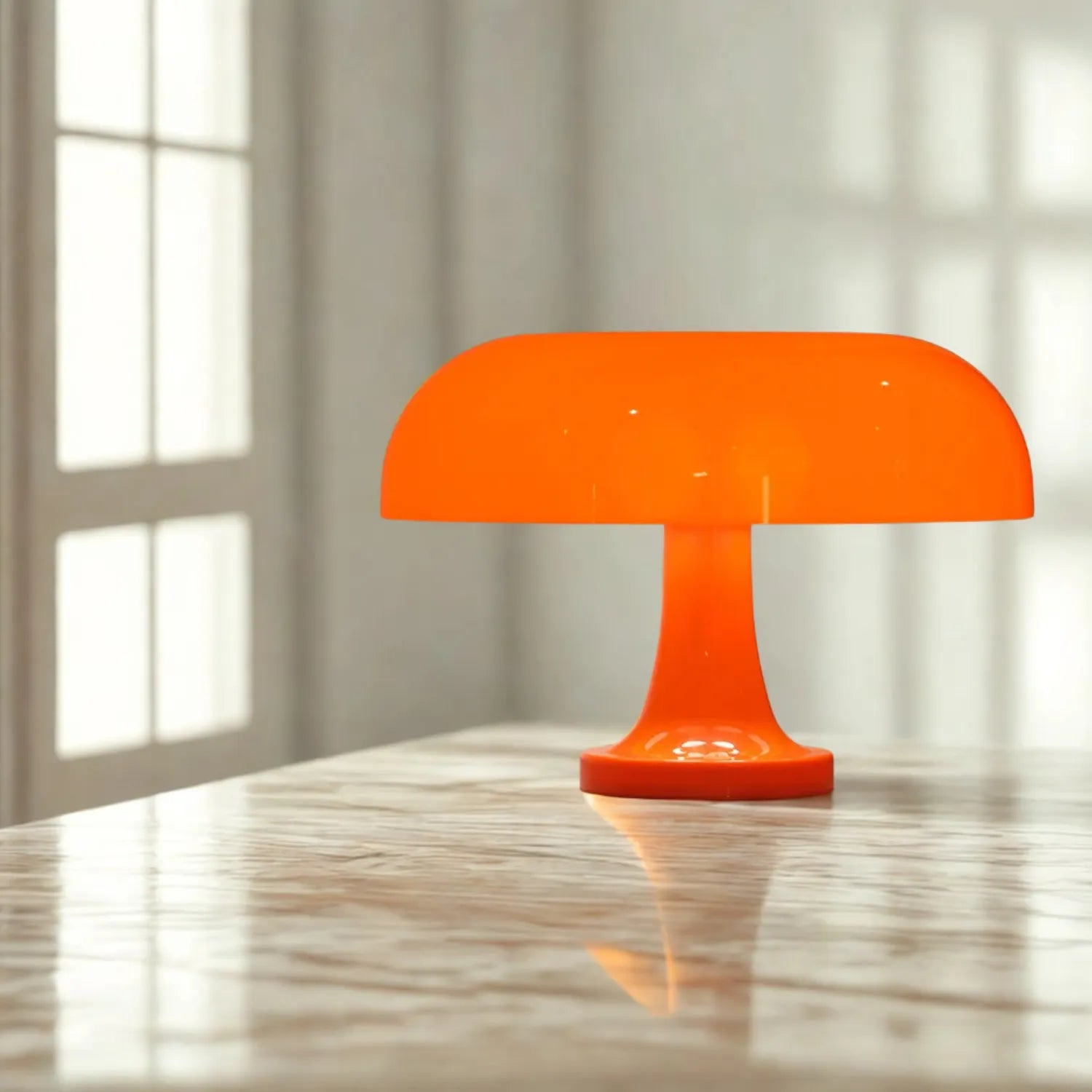 The Danish Modern Mushroom Lamp: A Cordless Accent Light