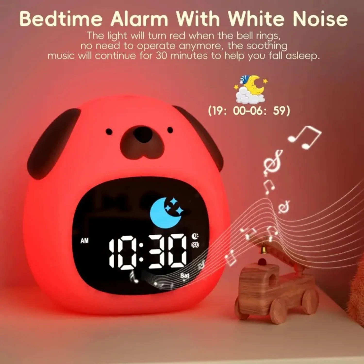 Pup-Perfect | The Puppy-Shaped Kids' Alarm Clock