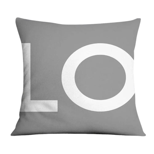 Capa de Almofada Geométrica Premium - Decoração Moderna para Sofá e Cama