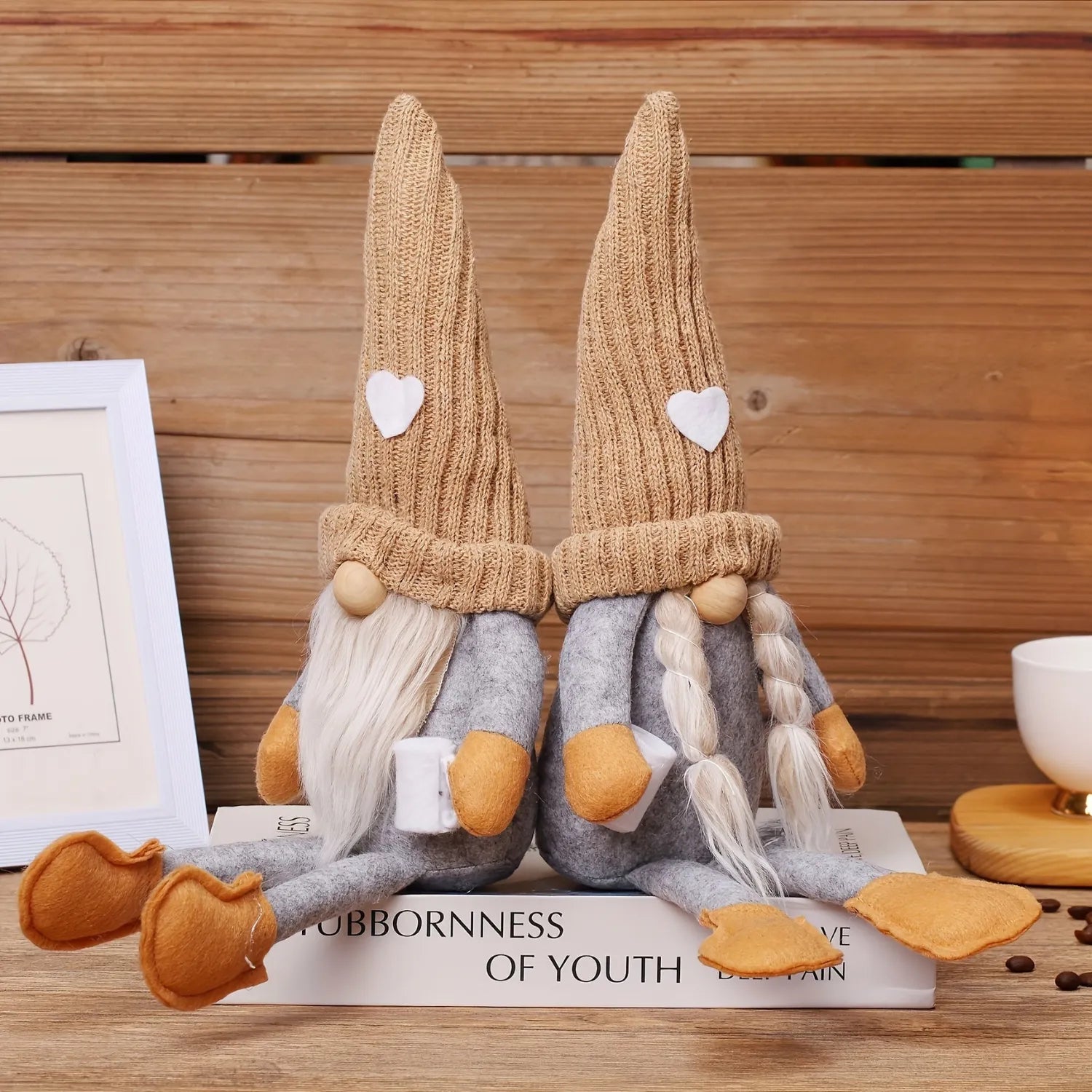 Handmade Gnome Figurine: A Charming Accent for Your Home